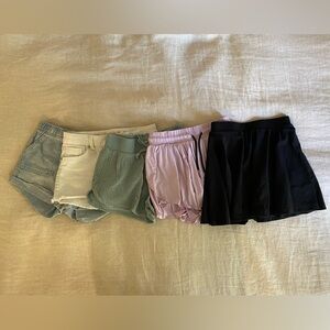Girls M 8/10 Shorts and Skirt Bundle
